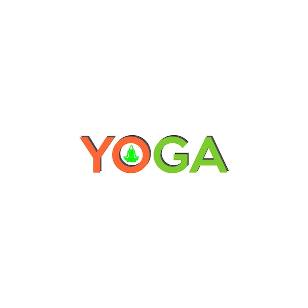 Vecteur Graphique Logo Méditation Yoga Musulman