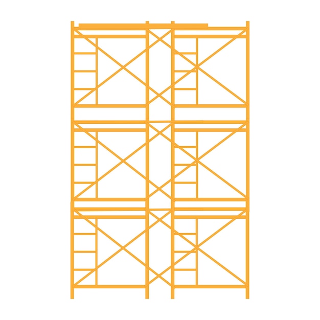Vecteur D'icône D'échafaudage