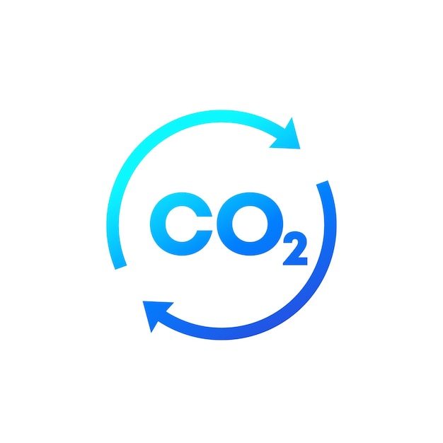 Vecteur D'icône De Gaz Carbonique Co2