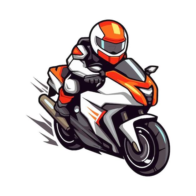 Vecteur vecteur d'illustration de moto