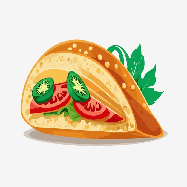 Vecteur vecteur d'illustration de tacos