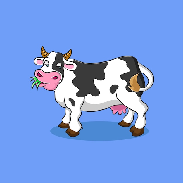 vecteur d'illustration de vache