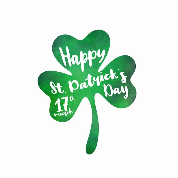 Vecteur de jour de St Patrick heureux