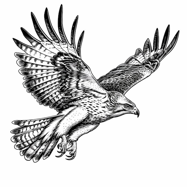 Vecteur vecteur de logo aigle