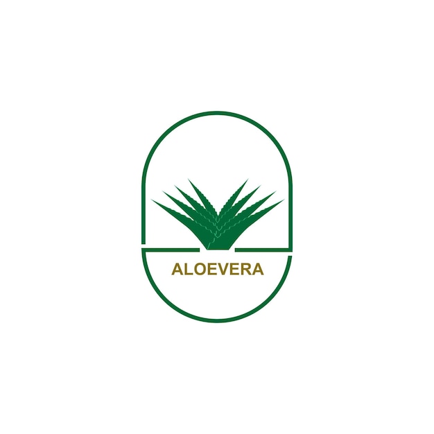 Vecteur de logo Aloevera