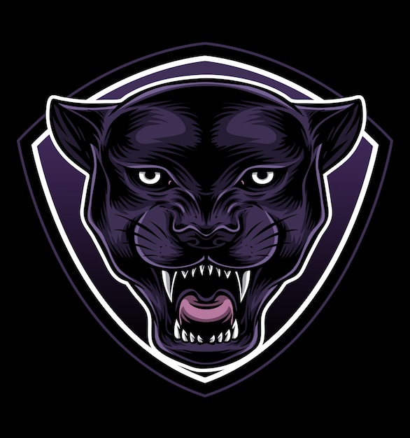 Vecteur De Logo Blackpanther