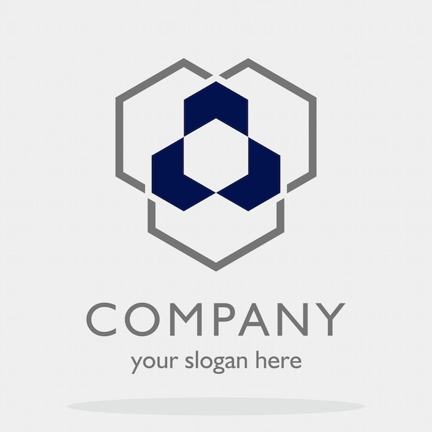 Vecteur de logo d'entreprise simple