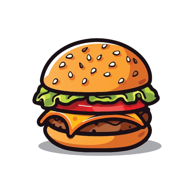 Vecteur De Logo D'icône De Hamburger