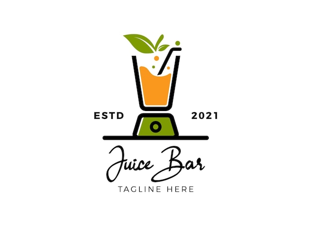 Vecteur De Logo De Jus De Fruits Frais