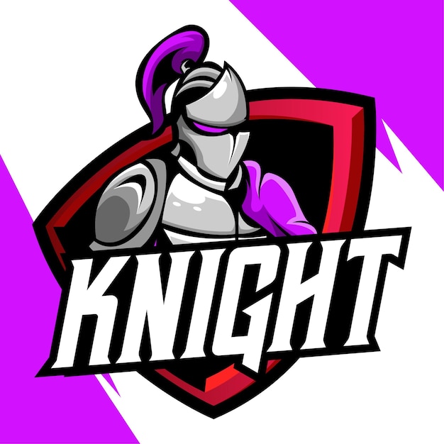 Vecteur De Logo Knight Esport Mascot