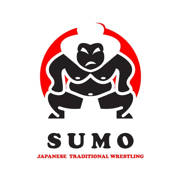 Vecteur de logo de sumo