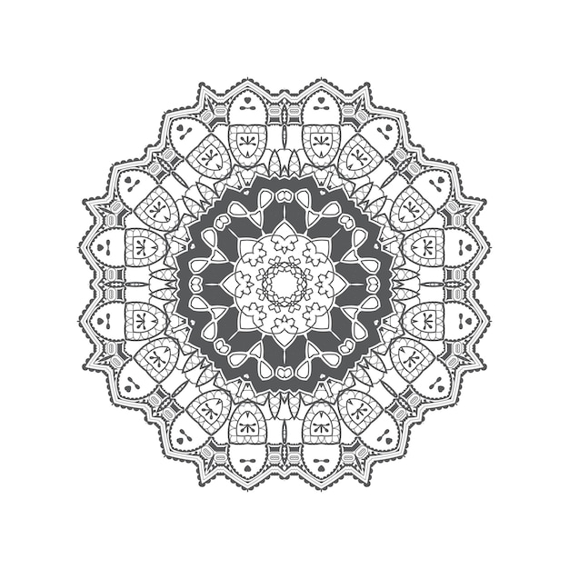 Vecteur De Mandala élégant Pour La Conception