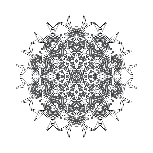 vecteur de mandala élégant pour la conception