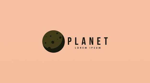 Vecteur De Modèle De Concept De Conception De Logo De Planète