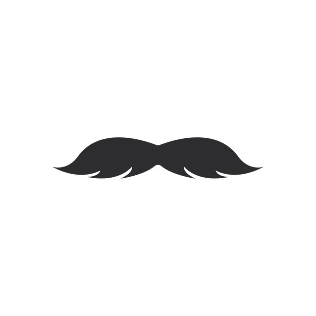 Vecteur De Modèle De Logo Moustache