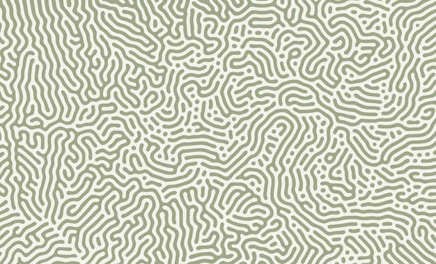Vecteur de modèle organique abstrait de diffusion de Turing de lumière verte