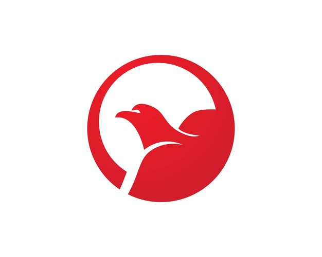 Vecteur De Modèle Wing Falcon Logo