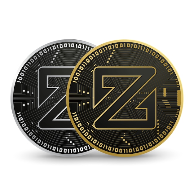 Vecteur vecteur de monnaie numérique zcoin