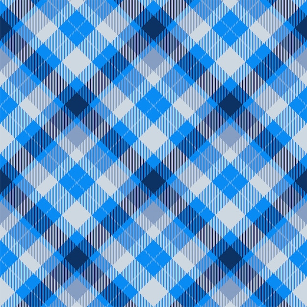 Vecteur de motif écossais sans couture Ecosse Tartan. Tissu de fond rétro. Texture géométrique carrée de couleur Vintage check.