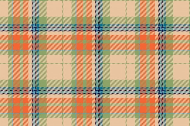 Vecteur De Motif écossais Sans Couture Ecosse Tartan. Tissu De Fond Rétro. Texture Géométrique Carrée De Couleur Vintage Check.