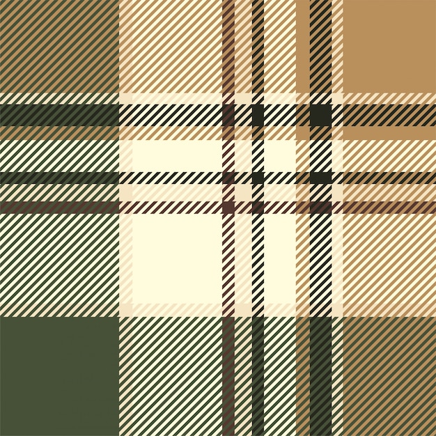 Vecteur De Motif écossais Sans Couture Ecosse Tartan. Tissu De Fond Rétro. Texture Géométrique Carrée De Couleur Vintage Check.