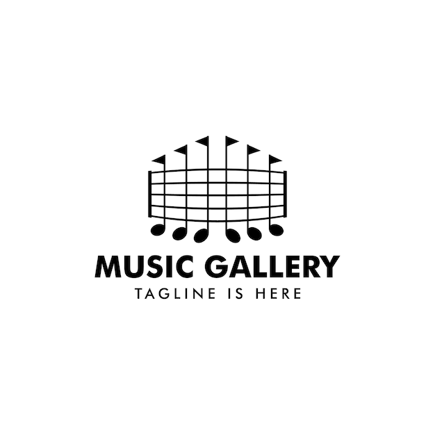 Vecteur De Musique événement Logo