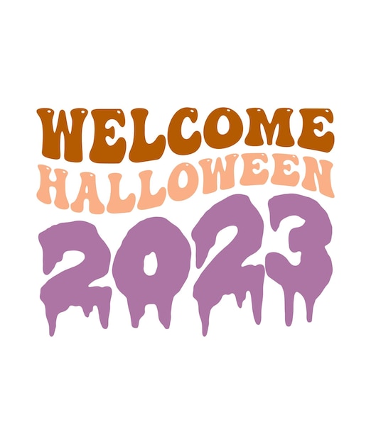 Vecteur vecteur rétro halloween bundle svg halloween vecteur sorcière svg fantôme svg halloween chemise svg citrouille s