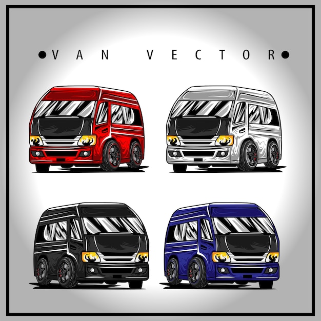 Vecteur vecteur de van