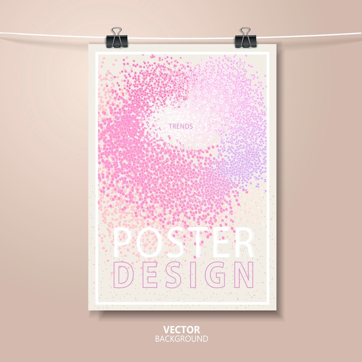 Vecteur vector abstract brochure flyer poster template design