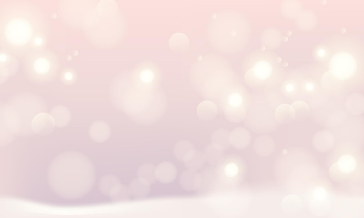 Vecteur vector beau bokeh rose fond flou doux