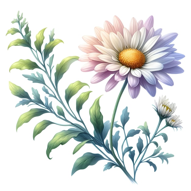 vector de belles fleurs