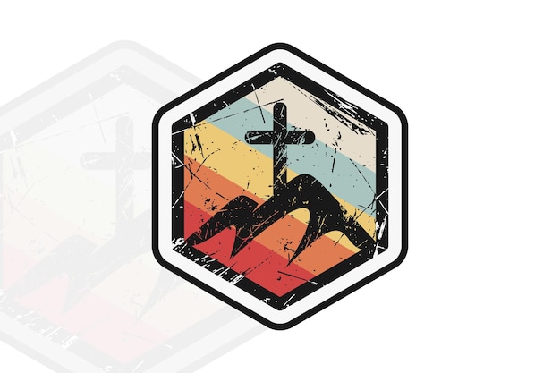 Vecteur vector de conception de logo d'église ou logo pour chrétien partie 2