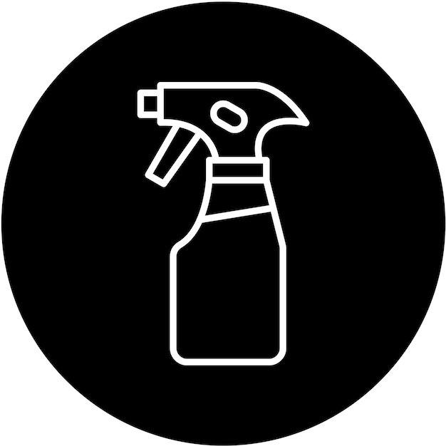 Vecteur vector design cleaning spray icon style