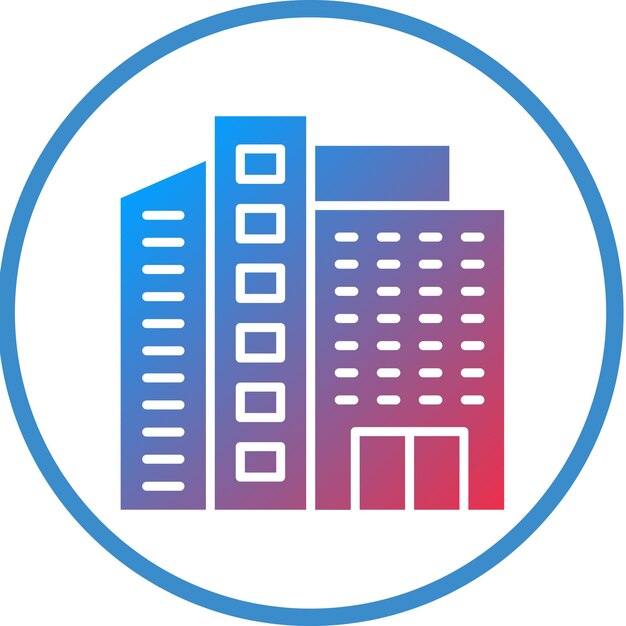 Vecteur vector design skyscraper icon style