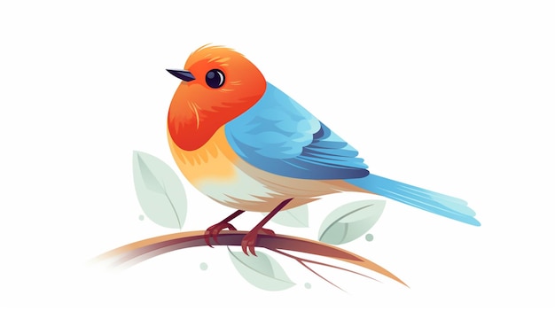 Vecteur vector de dessins animés d'oiseaux