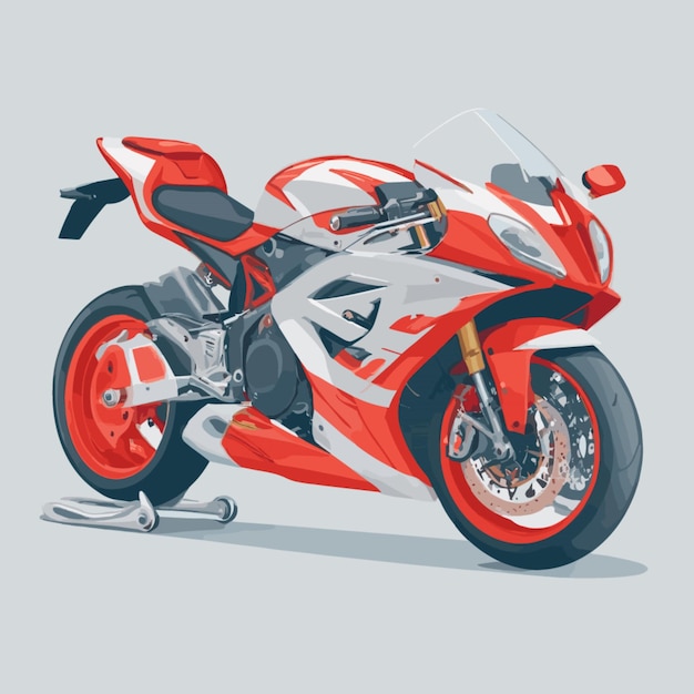 Vecteur vector de dessins animés de vélos de sport