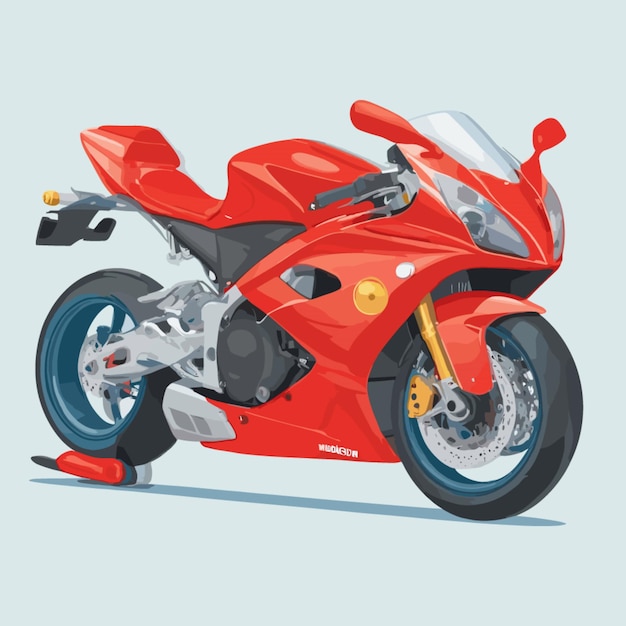 Vecteur vector de dessins animés de vélos de sport