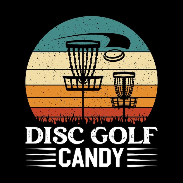 Vecteur vector disc golf silhouette disc golf joueur et icônes vector illustration