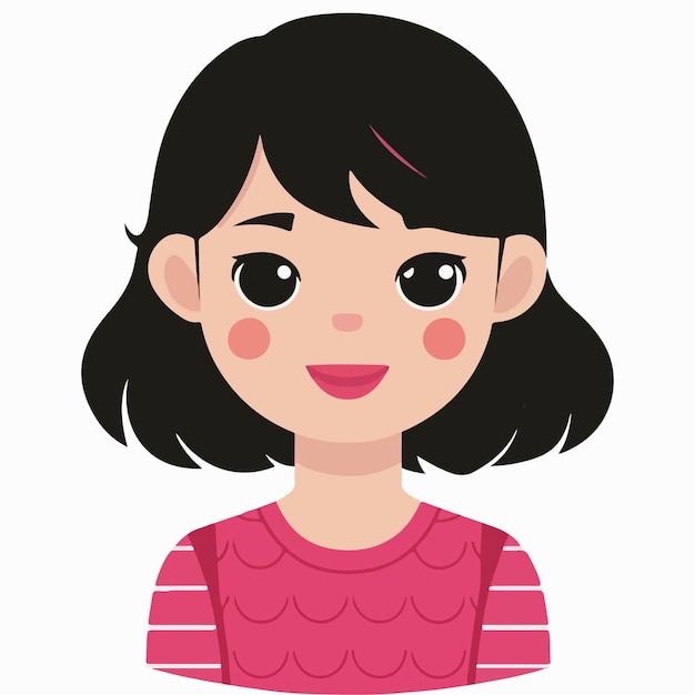 Vector est une jolie fille.