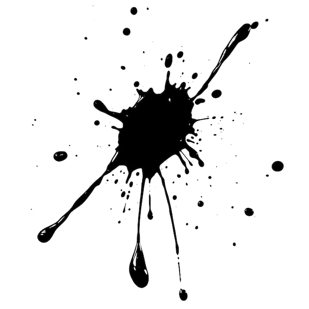 Vector de haute qualité pour les concepteurs, dessiné à la main à l'encre noire sur fond blanc