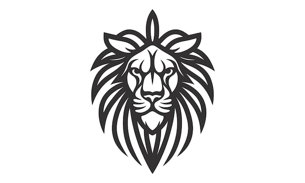 Vector D'icône De Lion Conception Graphique Du Logo