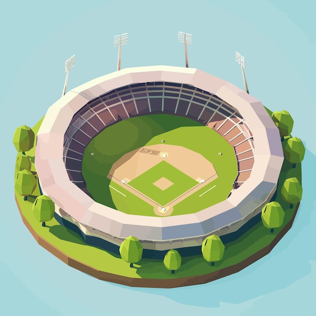 Vector_isométrique_low_poly_cricket_stadium