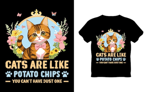 Vecteur vector je fais ce que je veux dessin de t-shirt de chat drôle pour les amateurs d'animaux de compagnie