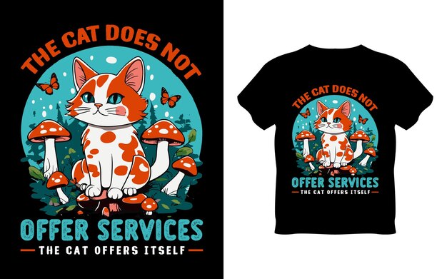 Vecteur vector je fais ce que je veux dessin de t-shirt de chat drôle pour les amateurs d'animaux de compagnie