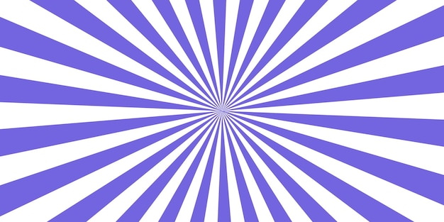 Vector de ligne radiale de bande dessinée de bandes dessinées