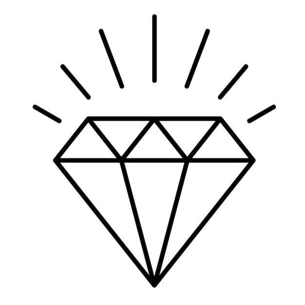 Vecteur vector de logo en diamant