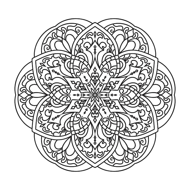 Vector Mandala Indienne