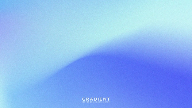 Vector ondulé Bleu Grainy vibrant moderne dégradé couvre abstrait de luxe fond papier peint