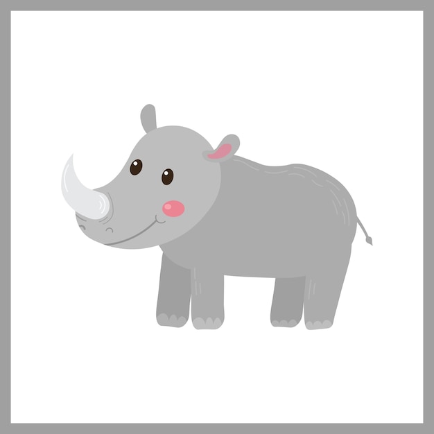 Vector De Rhinocéros