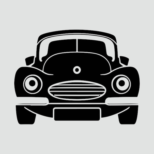 Vector De La Silhouette De La Voiture